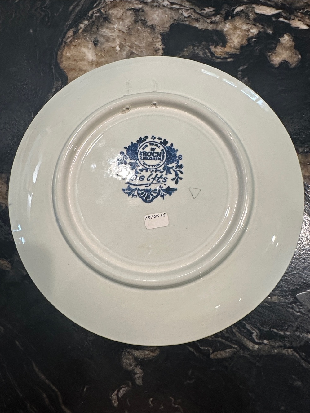 Vintage Delfts Plate - Picture 2 of 3